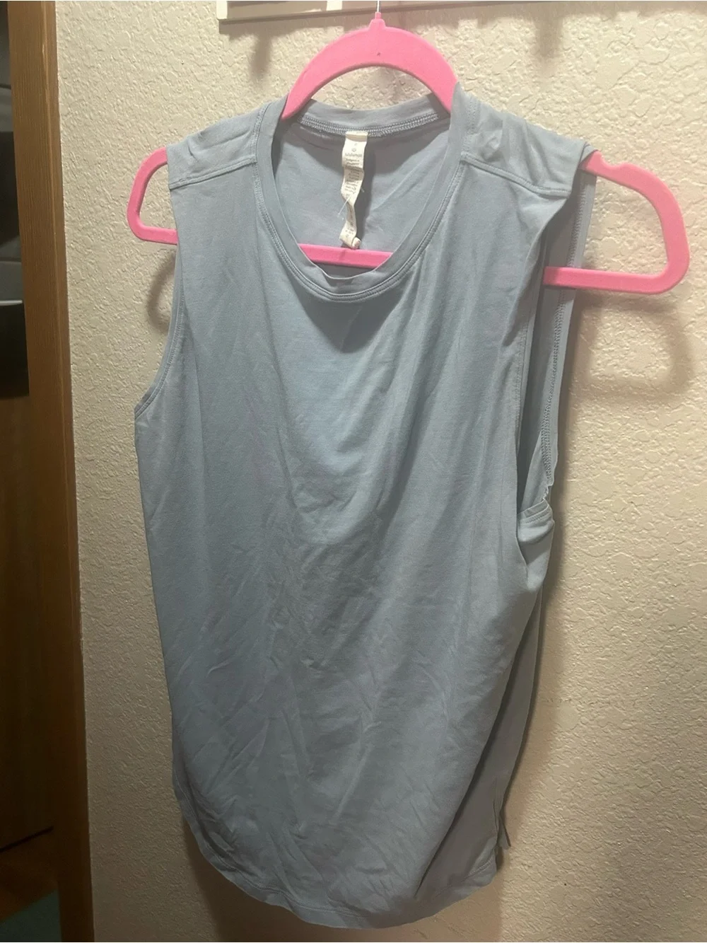 lululemon athletica Light Blue Sleeveless Tank Top
